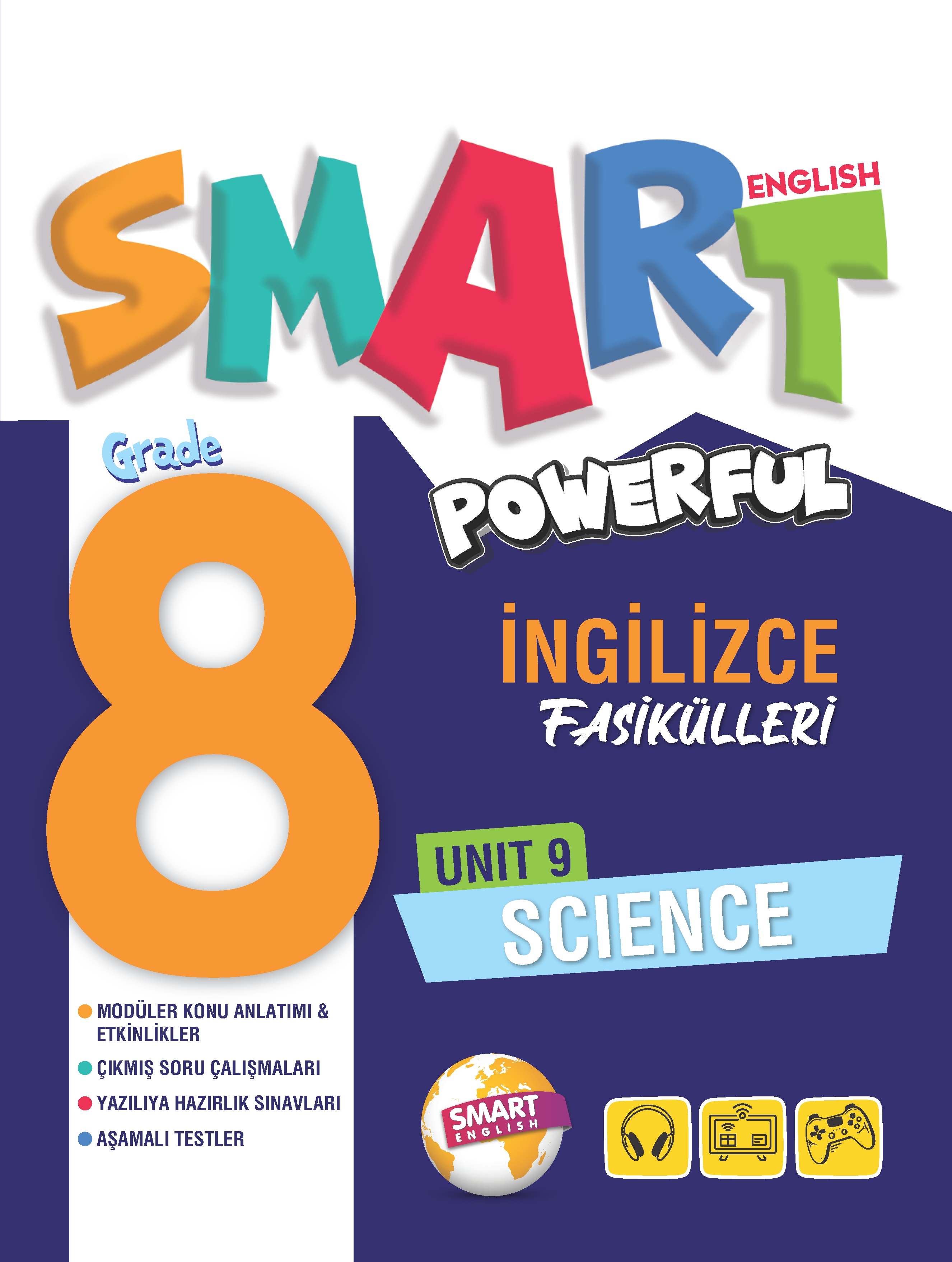 Grade 8 Smart English Powerful İngilizce Fasikülleri - 9. Fasikül