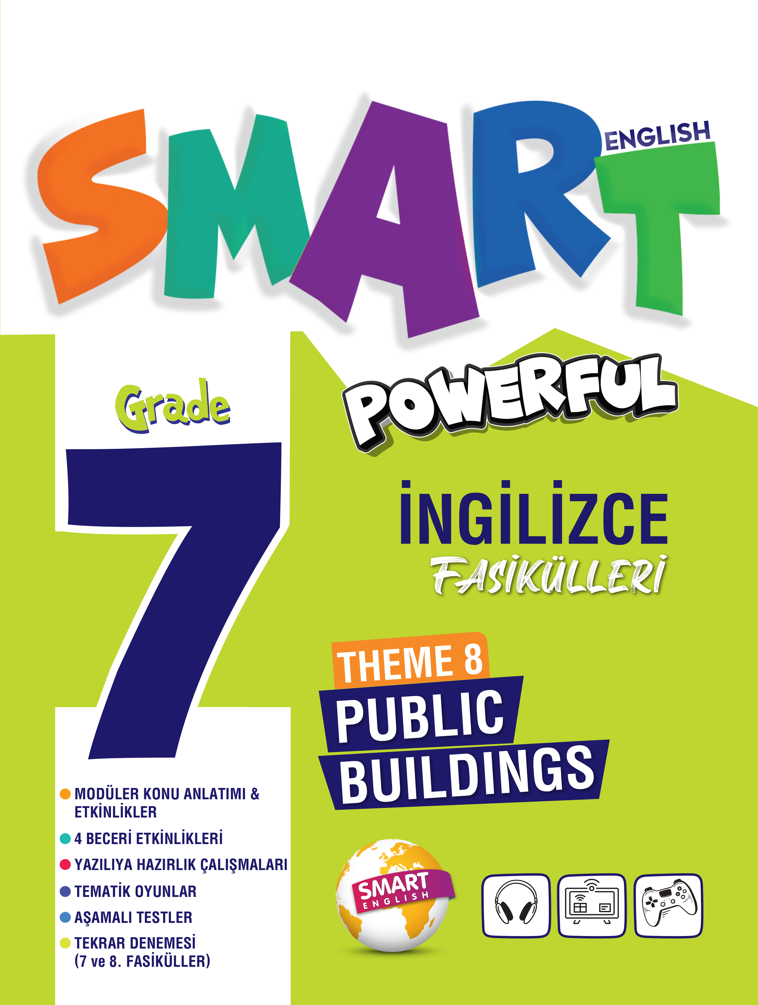 Grade 7 Smart English Powerful İngilizce Fasikülleri - 8. Fasikül