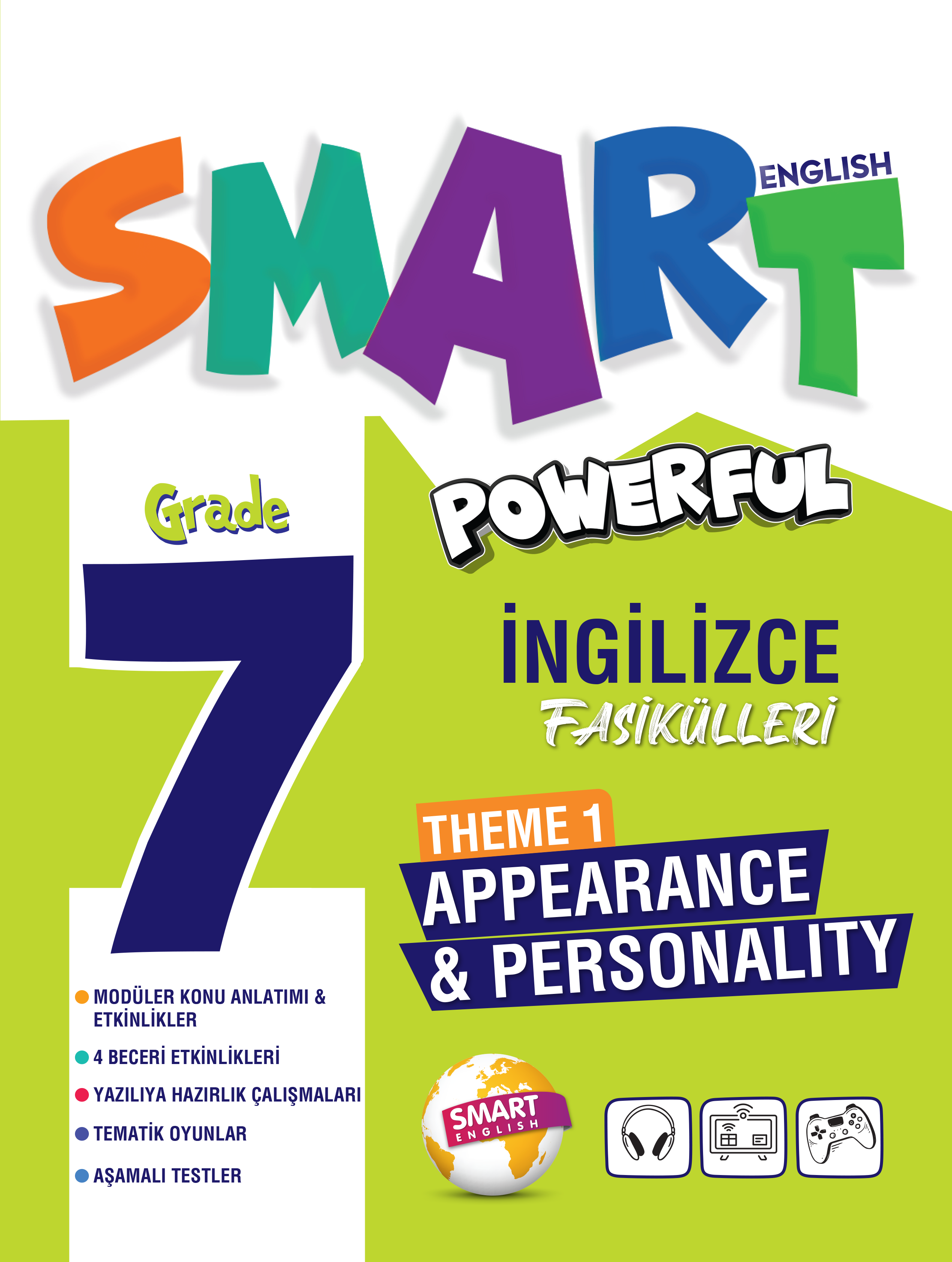 Grade 7 Smart English Powerful İngilizce Fasikülleri - 1. Fasikül